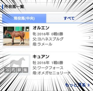 【FEH】キュアンやオルエンといった名前の競走馬が存在しているんだが……馬主はエムブレマーなのか！？