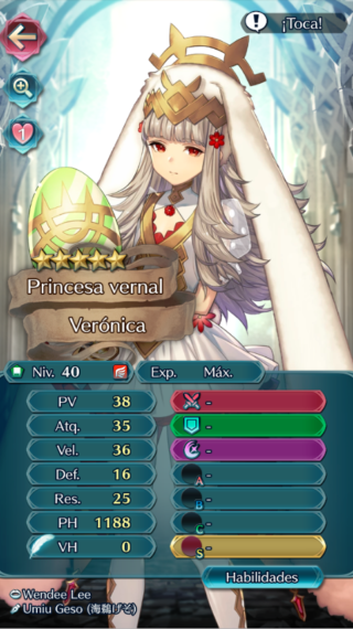 【FEH】バニーヴェロニカのステータス配分は攻撃・速さ特化のアタッカー型！！ 同じ緑魔飛行の飛ニノがライバルになりそうだ