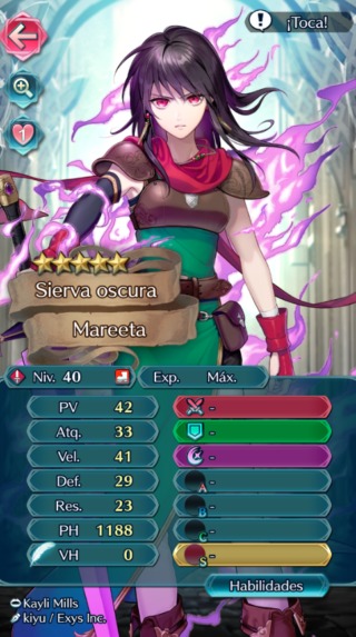 【FEH】闇堕ちマリータの速さは41で全ユニット中最高値！！ 専用武器と噛み合った良ステータス配分だ