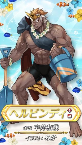 【FEH】水着ヘルビンディの絵師『めか』氏のイラスト再現能力が高すぎる。ここまで元の絵に近く描けるとか天才か！？