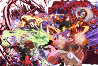 【FEH】シリーズ歴代皇帝キャラを並べた画像がカッコいい。みんな国を統べるものとしての風格あるな！！