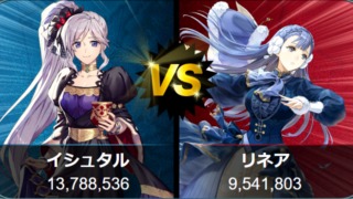 【FEH】舞踏祭投票大戦の初動一番人気はイシュタル！！ 男キャラではラインハルトとベルクトが善戦しているぞ