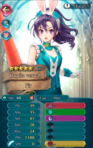 【FEH】バニーフィルは速さ特化の高速アタッカー型！！ 飛行に継承不可の見切り追撃効果を武器に内蔵しているのが魅力的だ