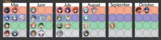 【FEH】5月～10月までの伝承・神階英雄ガチャキャラ予定まとめ。エーデルガルト再登場はスラシルと共に7月だ