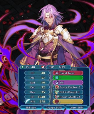 【FEH】闇堕ちリオンのステータスは速さを切り捨てた攻撃耐久型！！ 霧亜を超える守備魔防を誇っているぞ