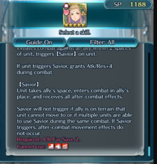 【FEH】C護り手スキルは重装兵種なら誰にでも継承可能！！ 重装キャラが味方を守護しまくる時代に突入だ
