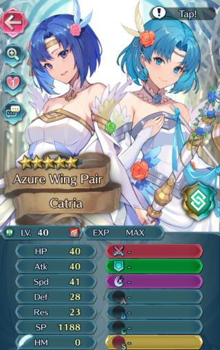 【FEH】双界カチュア&ティトのステータスは攻撃速さ型！！ 攻撃性能はもちろんサポート性能も面白そうなキャラだ