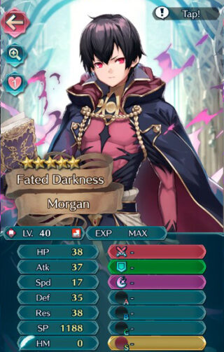 【FEH】闇堕ちマークくんのステータスは速さを捨てたその他バランス型！！ 赤魔は強キャラ揃いだが存在感を発揮することはできるだろうか？？