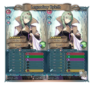 【FEH】伝承ベレスのステータスは攻速アタッカー型！！ 伝承ベレトと比べてどっちが強いんだろう？？