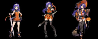 【FEH】恒常、ハロウィン、子供……ワユのイラスト、みんな可愛い。成長すると弱体化してしまうのが残念だ……