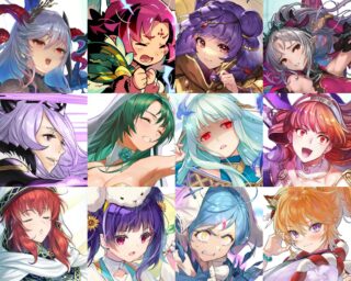 【FEH】表情が魅力的なキャラの多いヒーローズ。嫌悪感丸出しの表情を向けられるのも良いよね！！