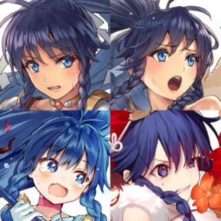【FEH】ターナのイラストってどれが一番好き？？ 恒常、水着、子供、神装、炎祭と5バージョンあるぞ