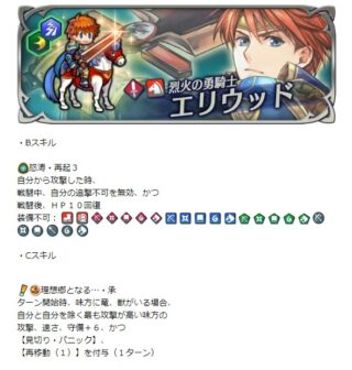 【FEH】伝承エリウッドに『怒涛・再起』&『理想郷となる…承』、神階ユンヌに『攻撃魔防の連帯』&『我が名は混沌・神』スキルが追加されるぞ！！