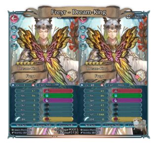【FEH】フロージのステータスは速さを捨てた攻撃守備型！！ 専用武器『夢の王の角』は敵の攻守をめちゃくちゃ下げまくる性能だ