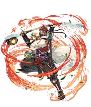 【FEH】11/7戦渦報酬聖印は『攻撃守備の万全』＆『速さ守備の信義』！！ 忍者サイゾウは新汎用武器『白夜忍の薙刀』持ちだ