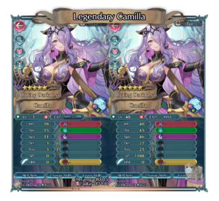 【FEH】伝承カミラのステータスは攻撃速さ型！！ 新Cスキル『死の瘴気』は飛行兵種にのみ継承可能だ