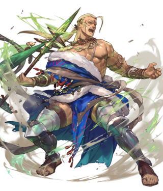 【FEH】1/19戦渦報酬聖印は『攻撃魔防の威嚇』&『速さ守備の牽制』！！ ナバタホークアイは新汎用武器『ナバタの槍』持ちだ