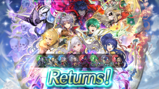 【FEH】新英雄召喚Returns・開/魔ガチャが開催！！ 魔器英雄6人でピックアップ率6％なのでスキル師匠ガチャとしてかなり美味しいガチャかも