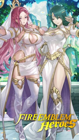【FEH】神階ロキと神階トールを並べた画像が硬派すぎる。これがファイアーエムブレムHeroesかぁ