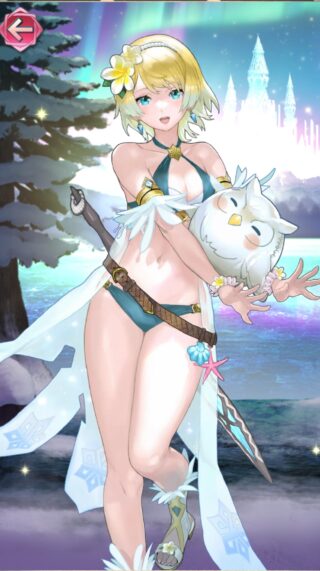 【FEH】ニフル城をバックにした新背景が大好評。雪景色が美しい