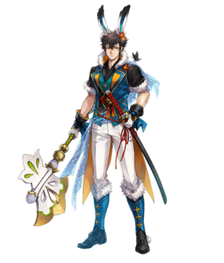 【FEH】バニーロンクー、ネタ枠だがやたらと絵がいい。刀は飾りで武器種は斧だ