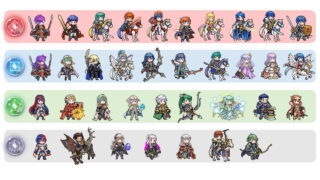 【FEH】35周年記念伝承英雄確定召喚、みんなは誰が引けましたか？？