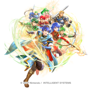 【FEH】比翼マルス＆シーダの奥義イラストが超豪華！！ FE35周年記念らしいイラストだ