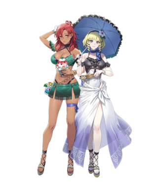 【FEH】ユニット評価 常夏模様の二人 ハピ（水着比翼ハピ＆コンスタンツェ）