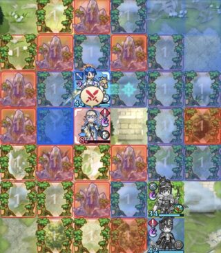 【FEH】紋章士カム子の天脈展開範囲がめちゃくちゃ広い！！ 実用性はどうなんだろう？？