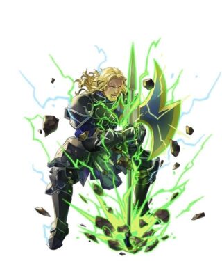 【FEH】ボルトアクス将軍ことグローメルのイラストが面白い。これは流石に専用武器ボルトアクス持ちか