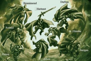 【FEH】ハルトムートとか実装しないのかな？？ 封印の剣とエッケザックスの二刀流でどうだ！？ エリミーヌ様が来たんだしいけるはず！！