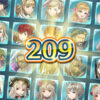 【FEH】1人残らず全キャラコンプしているエクラの総数は209人！！